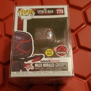 Spiderman Miles Morales Programmable Matter Suit #775 Hlow In The Dark Funko Pop